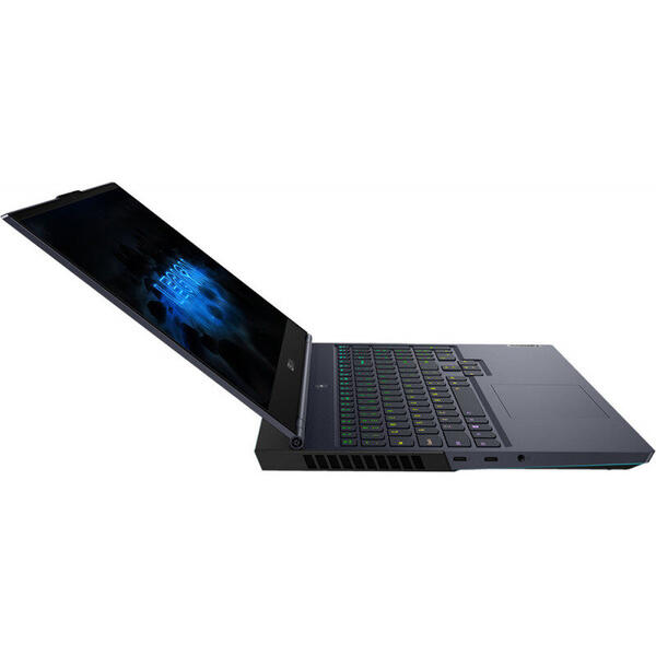 Laptop Lenovo Legion 7 15IMHg05, 15.6 inch FHD IPS 144Hz, Intel Core i7-10875H, 32GB DDR4, 1TB SSD, GeForce RTX 2080 SUPER 8GB, Slate Grey