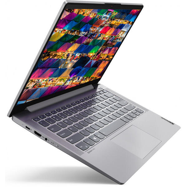 Ultrabook Lenovo IdeaPad 5 14IIL05, 14.0 inch FHD, Intel Core i7-1065G7, 16GB DDR4, 1TB SSD, Intel Iris Plus, Platinum Grey