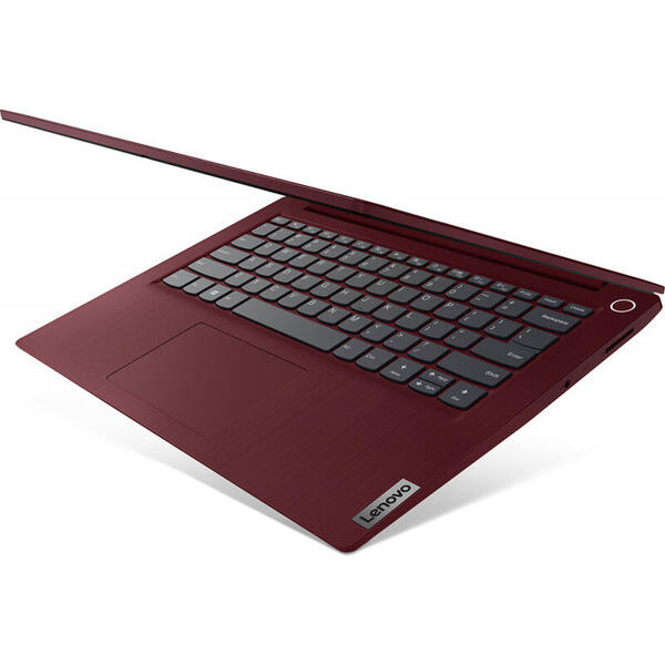 Ultrabook Lenovo IdeaPad 3 14IIL05, 14 inch FHD, Intel Core i3-1005G1, 8GB DDR4, 512GB SSD, Intel UHD, Cherry Red