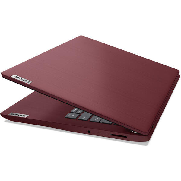 Ultrabook Lenovo IdeaPad 3 14IIL05, 14 inch FHD, Intel Core i3-1005G1, 8GB DDR4, 256GB SSD, Intel UHD, Cherry Red