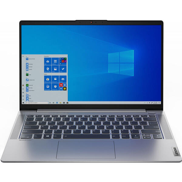 Ultrabook Lenovo IdeaPad 5 14IIL05, 14 inch FHD, Intel Core i5-1035G1, 8GB DDR4, 256GB SSD, Intel UHD, Platinum Grey