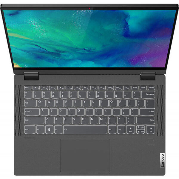 Ultrabook Lenovo IdeaPad Flex 5 14IIL05, 14 inch FHD Touch, Intel Core i5-1035G1, 8GB DDR4, 1TB SSD, Intel UHD, Windows 10 Home, Graphite Grey