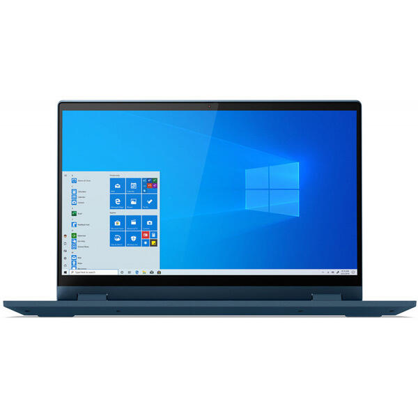 Ultrabook Lenovo IdeaPad Flex 5 14IIL05, 14 inch FHD Touch, Intel Core i5-1035G1, 16GB DDR4, 1TB SSD, Intel UHD, Windows 10 Home, Light Teal