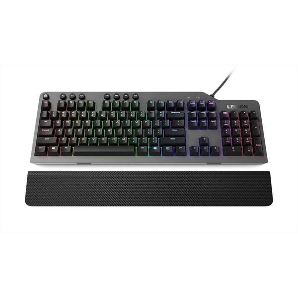 Tastatura Gaming Lenovo Legion K500 RGB Mecanica, RGB, Black