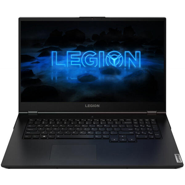 Laptop Lenovo Legion 5 15IMH05H, 15.6 inch FHD IPS 144Hz, Intel Core i7-10750H, 16GB DDR4, 512GB SSD, GeForce GTX 1650Ti 4GB, Black