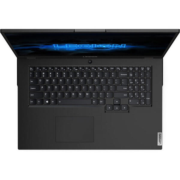 Laptop Lenovo Legion 5 15IMH05H, 15.6 inch FHD IPS 144Hz, Intel Core i7-10750H, 16GB DDR4, 512GB SSD, GeForce GTX 1650Ti 4GB, Black