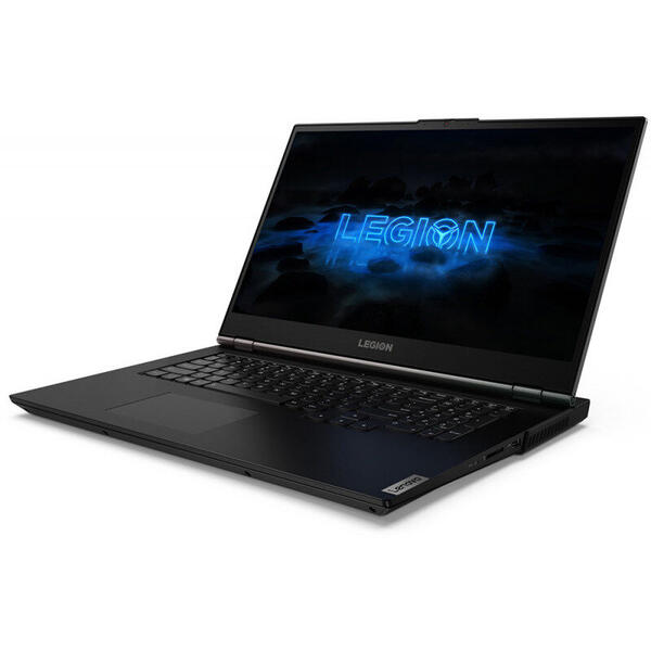 Laptop Lenovo Legion 5 15IMH05H, 15.6 inch FHD IPS 144Hz, Intel Core i7-10750H, 16GB DDR4, 512GB SSD, GeForce GTX 1650Ti 4GB, Black