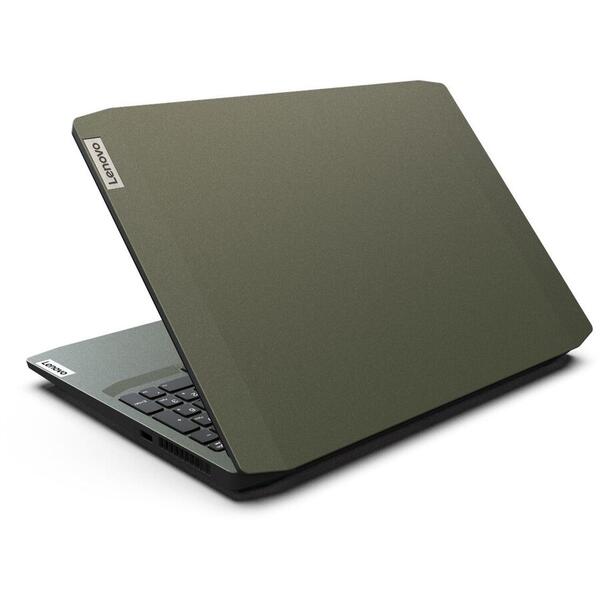 Laptop Lenovo IdeaPad Creator 5 15IMH05, 15.6 inch FHD 144Hz, 16GB DDR4, 256GB SSD + 1TB HDD, GeForce GTX 1650 4GB, Dark Moss