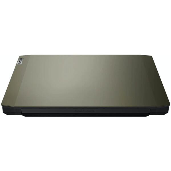 Laptop Lenovo IdeaPad Creator 5 15IMH05, 15.6 inch FHD 144Hz, 16GB DDR4, 256GB SSD + 1TB HDD, GeForce GTX 1650 4GB, Dark Moss