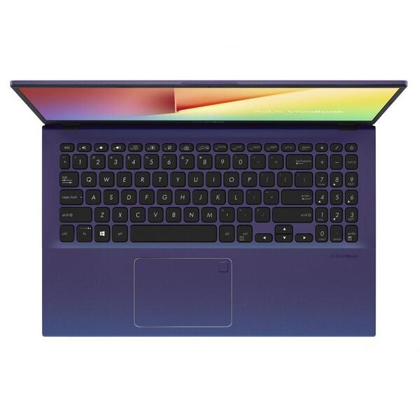Laptop Asus VivoBook 15 X512JP, 15.6 inch FHD, Intel Core i5-1035G1, 8GB DDR4, 512GB SSD, GeForce MX330 2GB, Blue