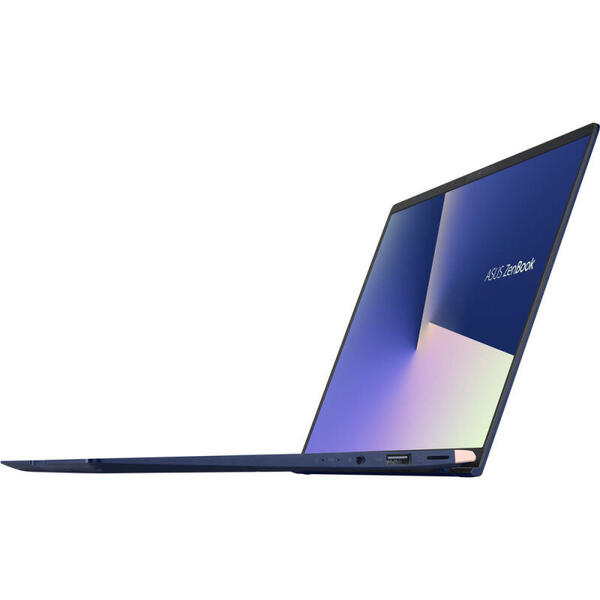 Laptop Asus ZenBook UX433FAC, 14 inch FHD, Intel Core i7-10510U, 16GB, 512GB SSD, GMA UHD, Win 10 Pro, Royal Blue