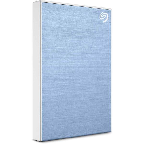 Hard Disk Extern Seagate Backup Plus Slim 2.5 inch 1TB USB 3.0, Blue