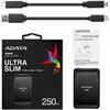 SSD A-DATA SC685 2TB USB 3.2 tip C Black