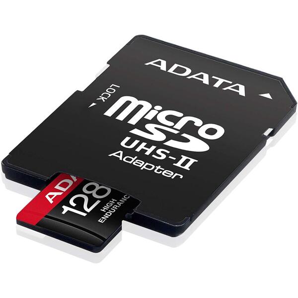 A-DATA Micro SDXC, 128GB, UHS-IClasa 10 + Adaptor