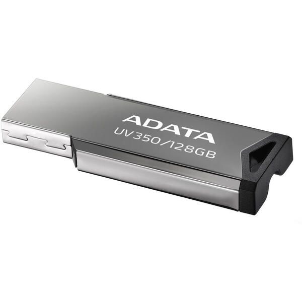 Memorie USB A-DATA UV350 128GB USB 3.0 Silver