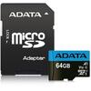 A-DATA Premier V10 64GB microSDXC UHS-I + Adaptor