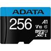 A-DATA Micro SDXC 256GB Clasa 10 UHS-I + Adaptor SD