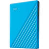 Hard Disk Extern WD My Passport 2TB USB 3.0 Blue