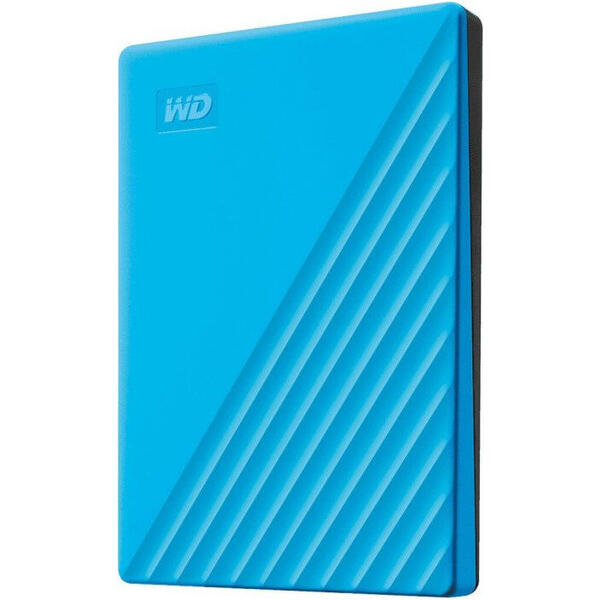 Hard Disk Extern WD My Passport 2TB USB 3.0 Blue
