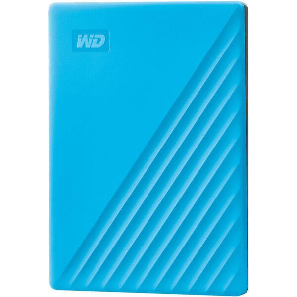 Hard Disk Extern WD My Passport 2TB USB 3.0 Blue