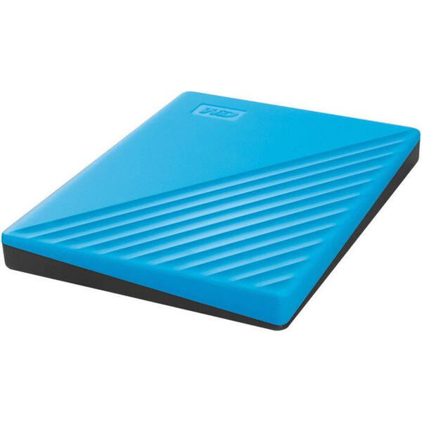 Hard Disk Extern WD My Passport 2TB USB 3.0 Blue