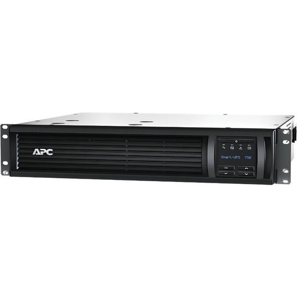 UPS APC Smart-UPS SMT750RMI2UC 750VA 500W LCD 2U cu Smart Connect