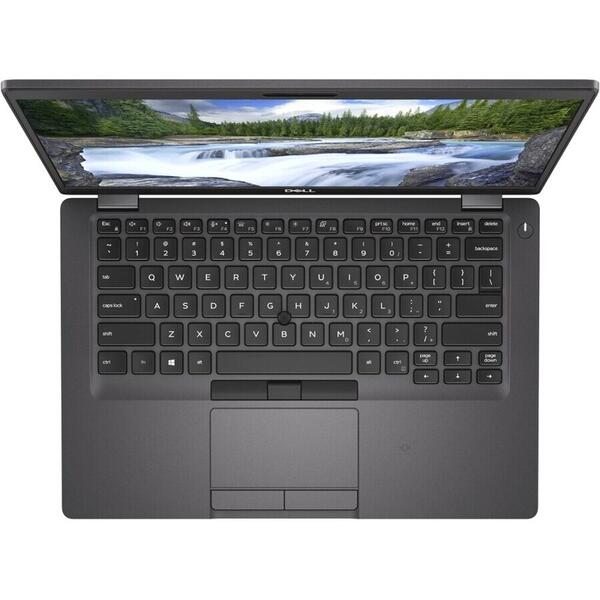 Laptop Dell Latitude 5411 14.0 inch FHD, Intel Core I5-10400H, 8GB RAM, 256GB SSD, Intel UHD Graphics, Windows 10 Pro, Negru