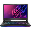 Laptop Asus ROG Strix G15 G512LU, 15.6 inch FHD 144Hz, Intel Core i7-10750H, 16GB DDR4, 1TB SSD, GeForce GTX 1660 Ti 6GB, No OS, Black