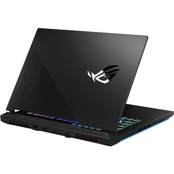 Laptop Asus ROG Strix G15 G512LU, 15.6 inch FHD 144Hz, Intel Core i7-10750H, 16GB DDR4, 1TB SSD, GeForce GTX 1660 Ti 6GB, No OS, Black