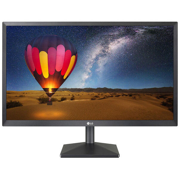 Monitor LED LG 21.5 inch FHD, 5 ms 75 Hz, FreeSync, Negru