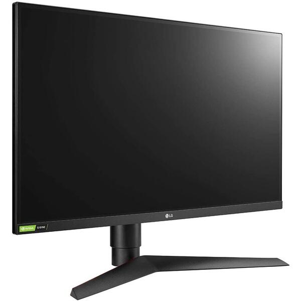 Monitor Gaming LG 27GN750-B,27 inch FHD, 1 ms, G-Sync Compatible 240 Hz Negru