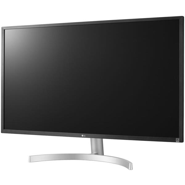 Monitor LED LG 32UL500-W 31.5 inch UHD, 4 ms, 60 Hz, FreeSync, HDR, Boxe, Negru