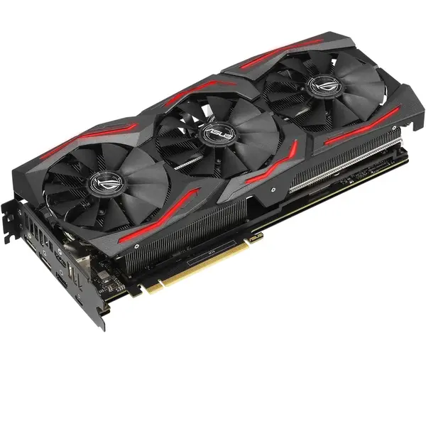 Placa video Asus GeForce RTX 2060 SUPER ROG STRIX EVO GAMING V2 O8G 8GB GDDR6 256 Bit