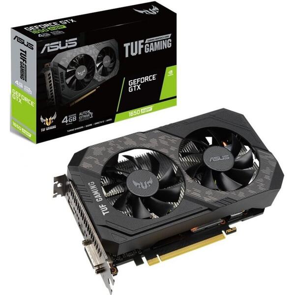 Placa video Asus GeForce GTX 1650 SUPER TUF Gaming 4GB GDDR6 128 Bit