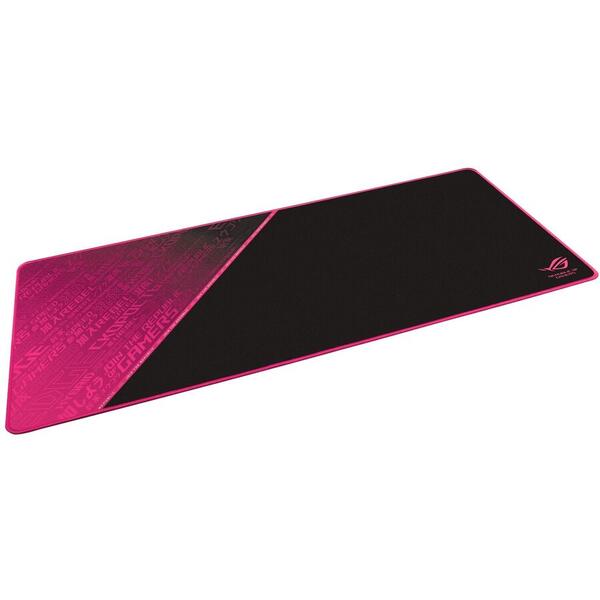 Mouse Pad Asus ROG Sheath Electro Punk roz cu negru