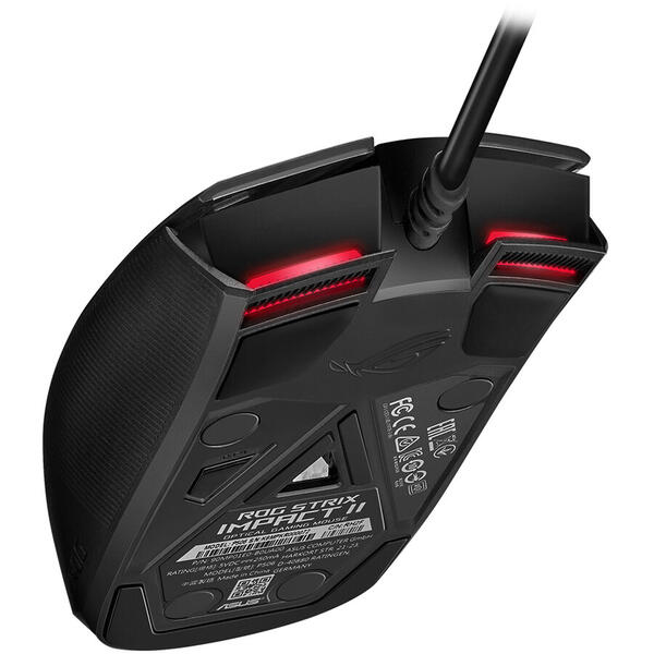 Mouse gaming Asus ROG Strix Impact II negru