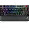 Tastatura gaming Asus ROG Strix Scope TKL Deluxe Cherry MX Red argintie iluminare RGB