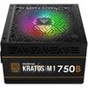 Sursa Gamdias Kratos M1 Bronze 750W iluminare RGB