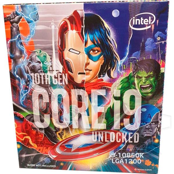 Procesor Intel Core i9 10850K Avengers Edition 3.6GHz Socket 1200 Box