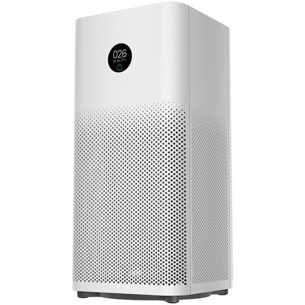 Purificator de aer Xiaomi Mi Air Purifier 3H Ecran OLED Filtre HEPA WiFi Alb