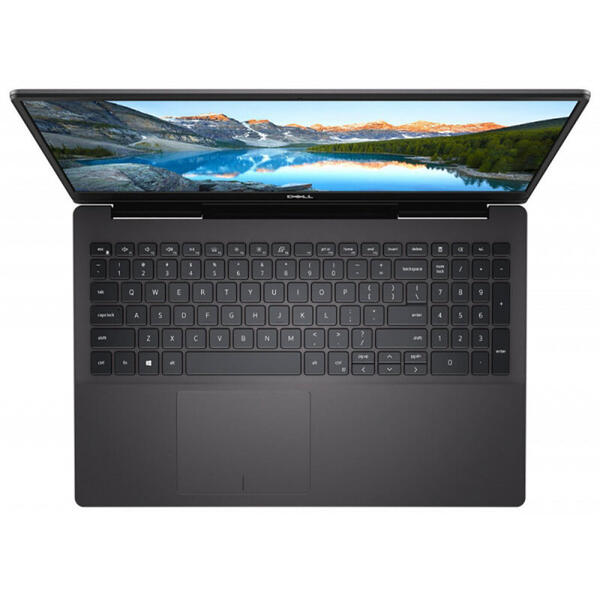 Laptop Dell Inspiron 7590, 15.6 inch FHD, Intel Core i5-9300H, 8GB DDR4, 512GB SSD, GeForce GTX 1650 4GB, Win 10 Pro, Black, 3Yr CIS