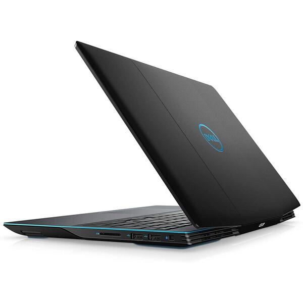 Laptop Dell Gaming G3 3500, 15.6 inch FHD 144Hz, Intel Core i7-10750H, 16GB DDR4, 512GB SSD, GeForce GTX 1650 Ti 4GB, Win 10 Home, Eclipse Black, 3Yr CIS