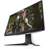 Monitor Gaming Dell Alienware AW2521HFL 24.5 inch FHD 1 ms FreeSync Premium + G-Sync 240 Hz, Lunar Light