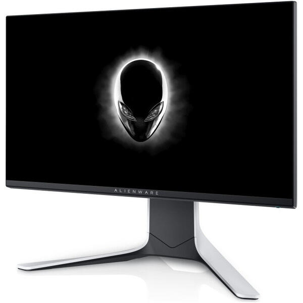 Monitor Gaming Dell Alienware AW2521HFL 24.5 inch FHD 1 ms FreeSync Premium + G-Sync 240 Hz, Lunar Light