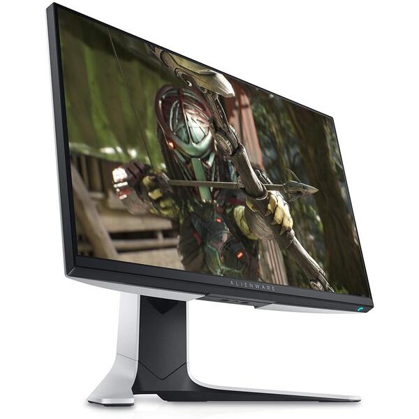 Monitor Gaming Dell Alienware AW2521HFL 24.5 inch FHD 1 ms FreeSync Premium + G-Sync 240 Hz, Lunar Light