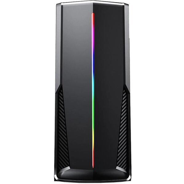 Carcasa Inaza Shield RGB Neagra