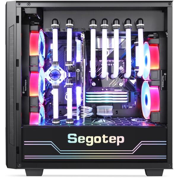 Carcasa Segotep Phoenix K3 RGB Neagra