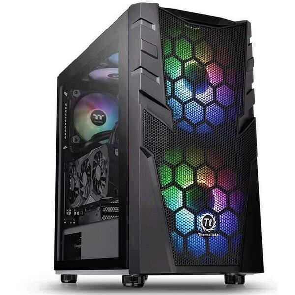 Carcasa Thermaltake Commander C32 Tempered Glass ARGB Neagra