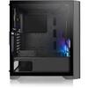 Carcasa Carcasa Thermaltake Commander G31 Tempered Glass neagra iluminare aRGB