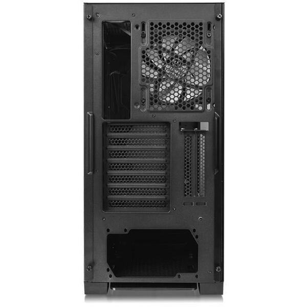 Carcasa Thermaltake H550 Tempered Glass iluminare aRGB Argintie